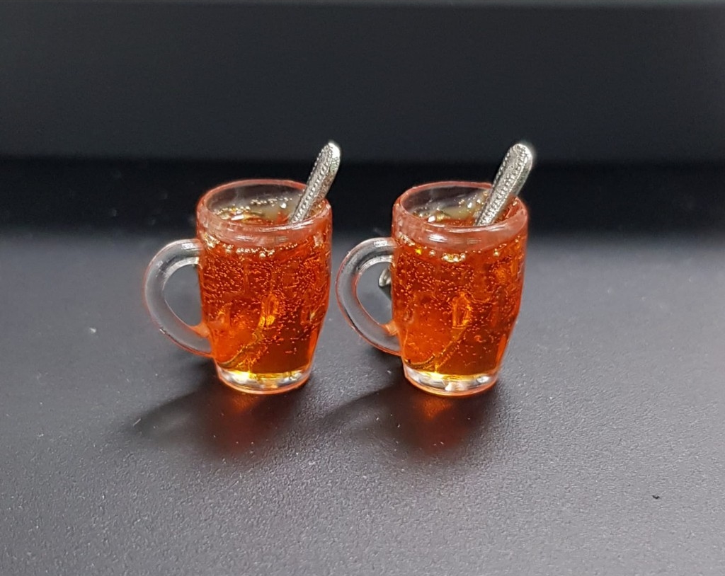 Singapore quirky food themed earrings