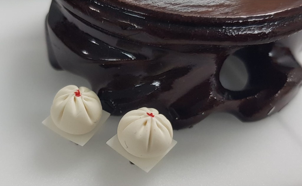 Singapore quirky food themed earrings