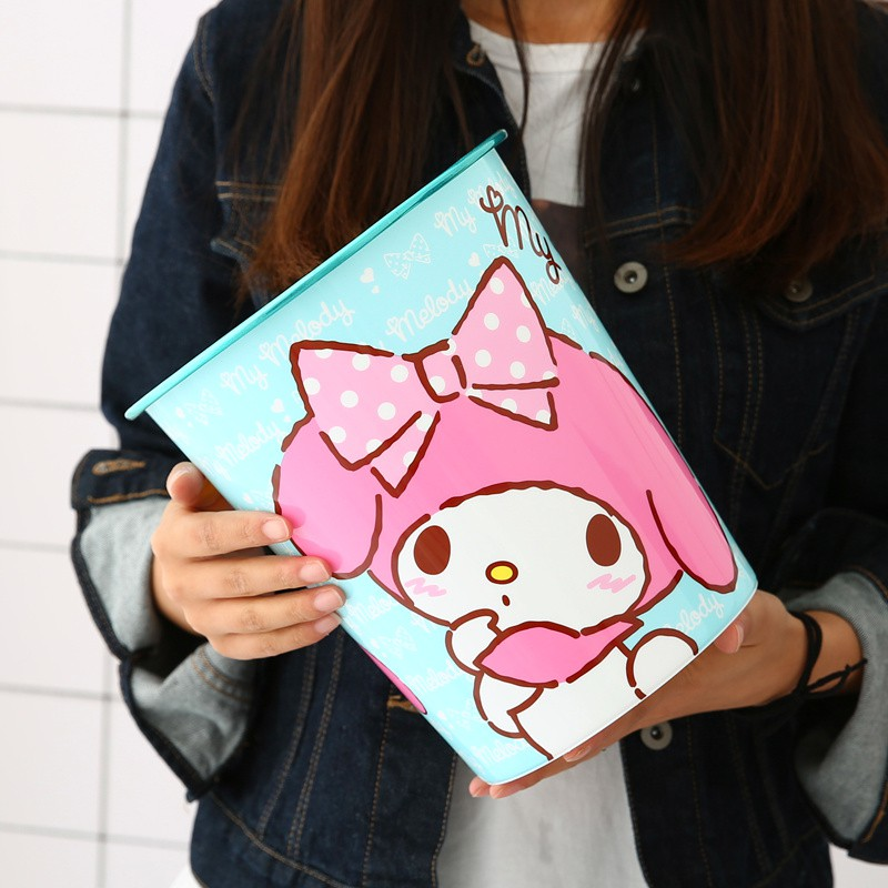 Hello Kitty Sanrio dustbin waste paper basket Singapore