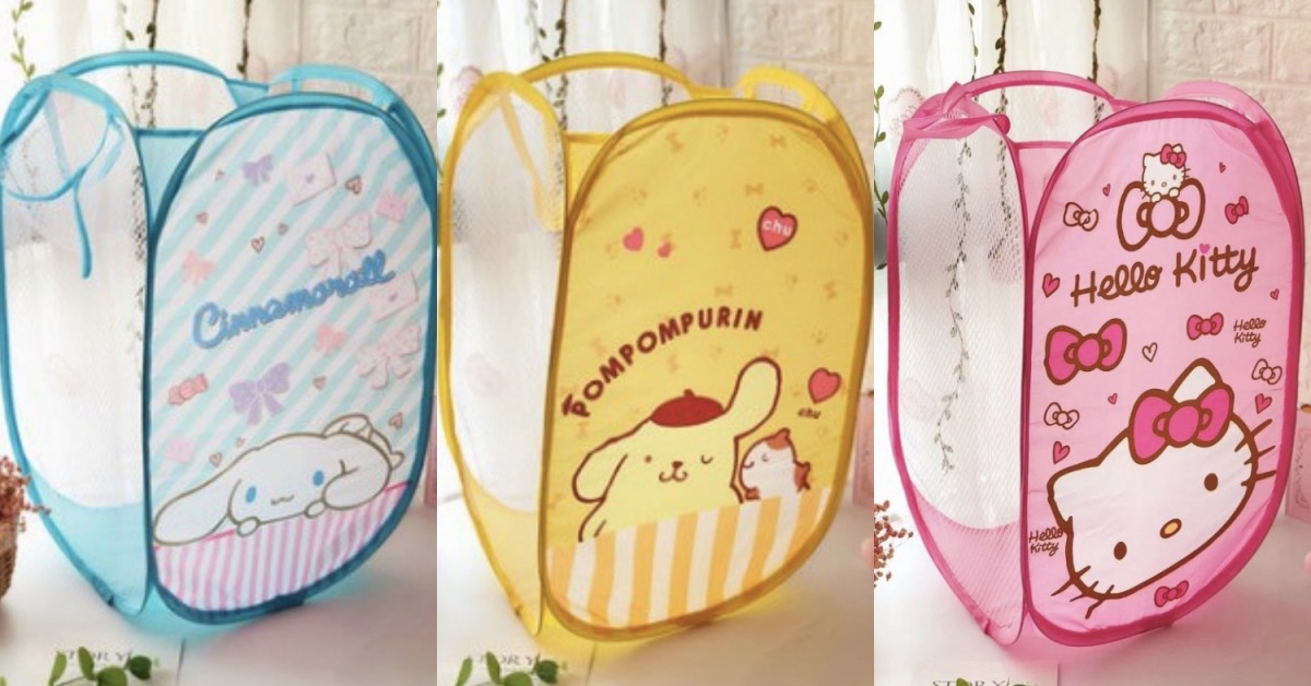 Sanrio laundry hamper basket Singapore