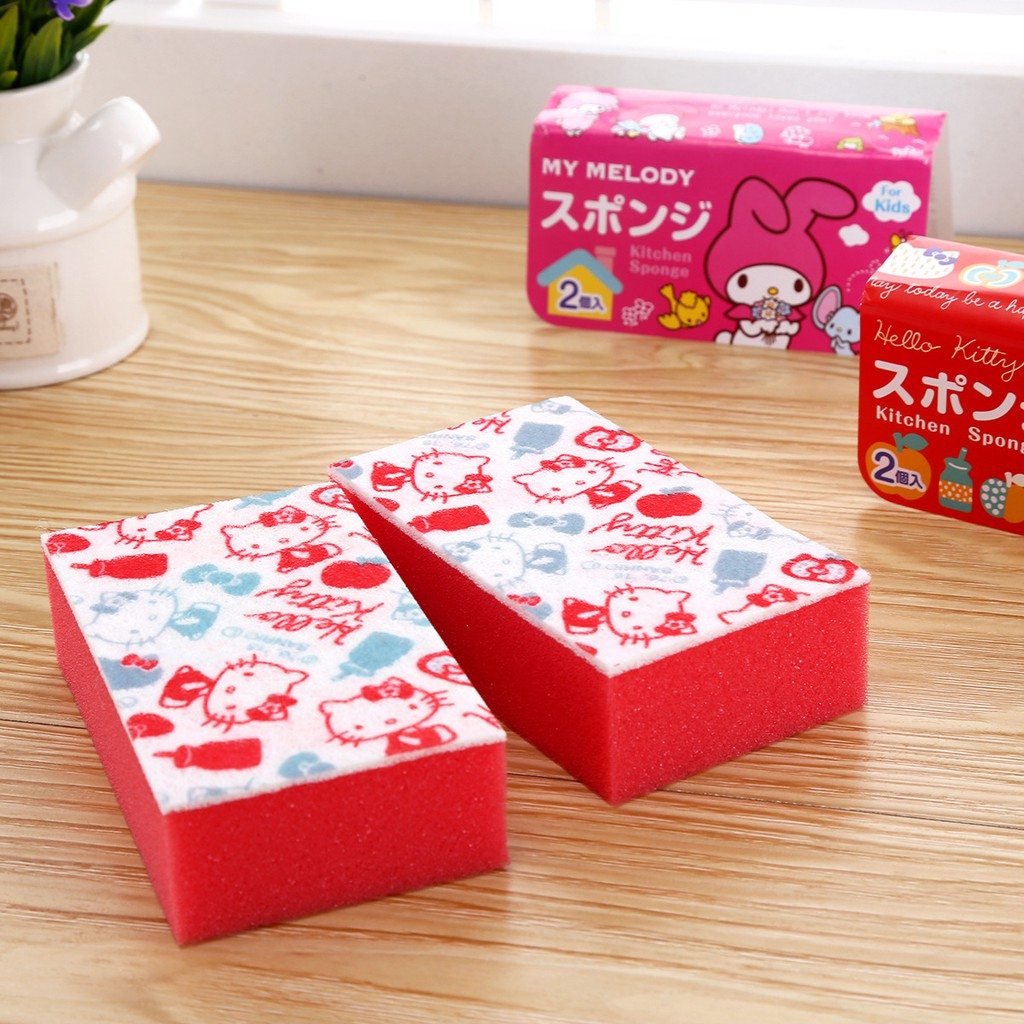 Hello Kitty My Melody dishwashing sponge Singapore