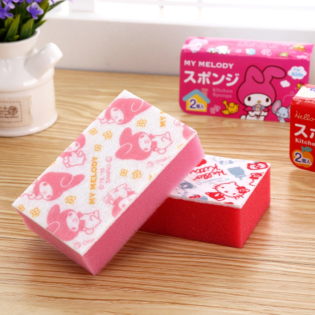 Hello Kitty My Melody dishwashing sponge Singapore