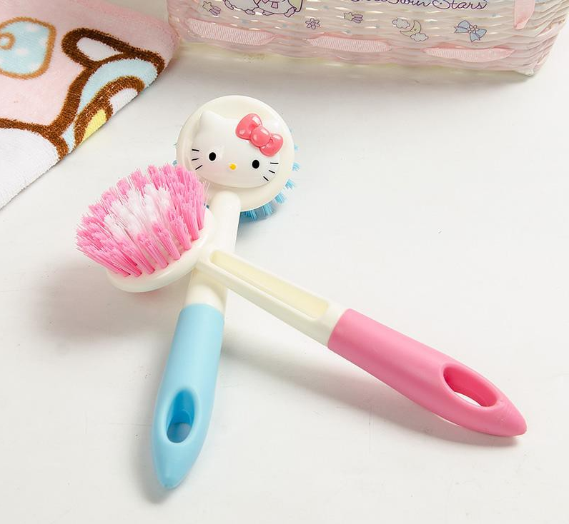 Pot scrubbing brush Hello Kitty Singapore