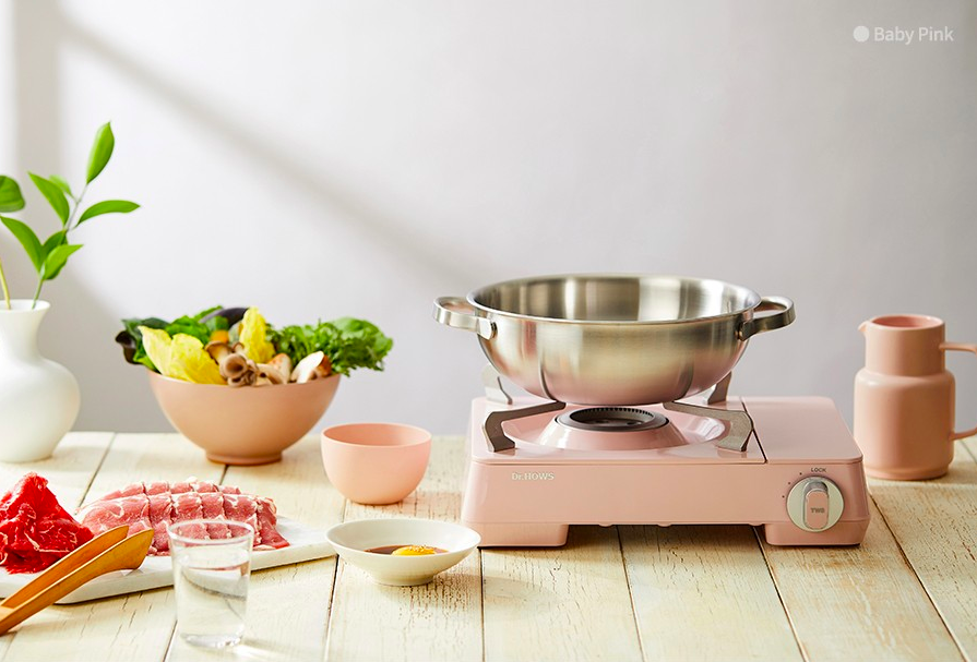 Twinkle Gas Stove in pink