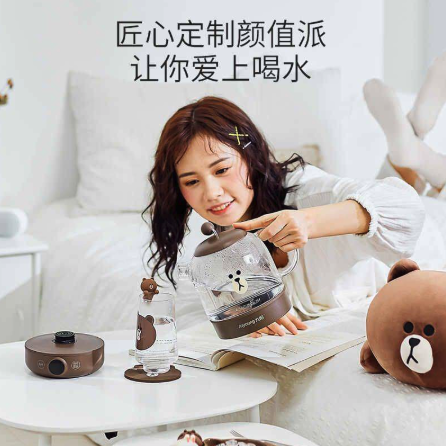 Joyoung Brown teapot