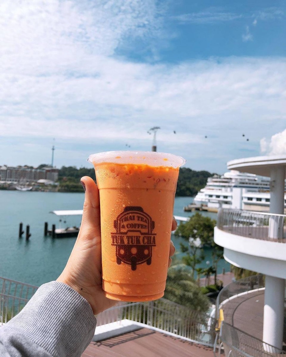Tuk Tuk cha $1 Thai Milk Tea Singapore 2020