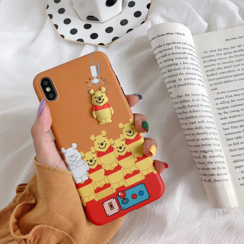 Winnie-the-Pooh crane machine Huawei phone case