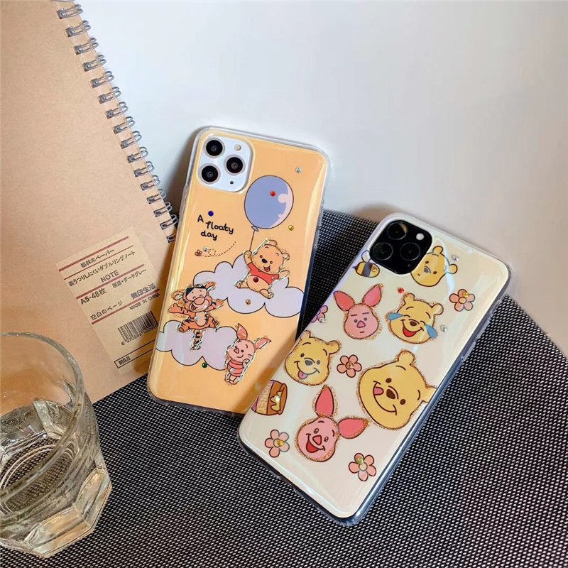 Winnie-the-Pooh illustration soft iPhone case