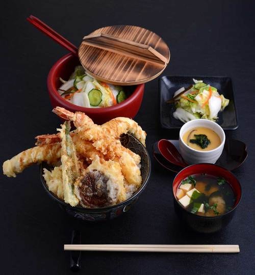 food in Ginza Tendon Itsuki