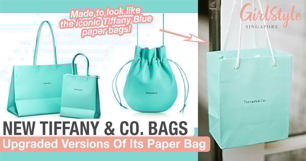 New Tiffany & Co. Bags Are Upgraded Versions Of Its Iconic Tiffany Blue Paper Bag