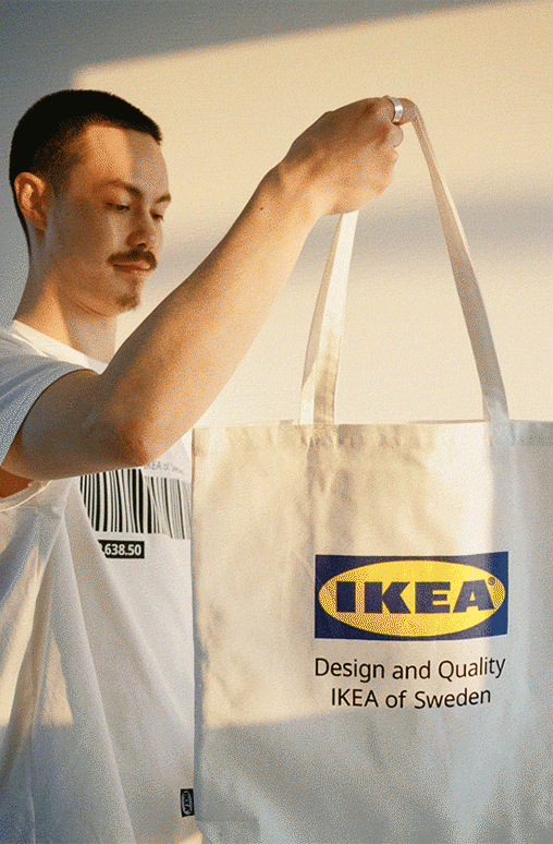IKEA tote bag logo