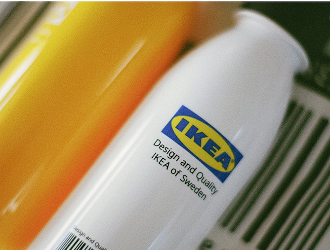 IKEA water bottles