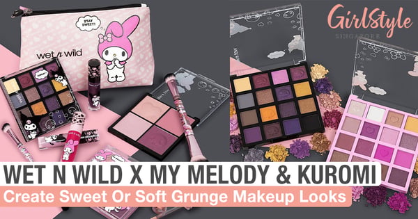 My Melody & Kuromi x wet n wild: Create Sweet Or Soft Grunge Makeup Looks