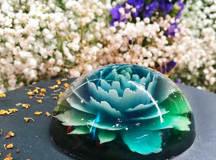 jelly cake at Wild Blooms cafe