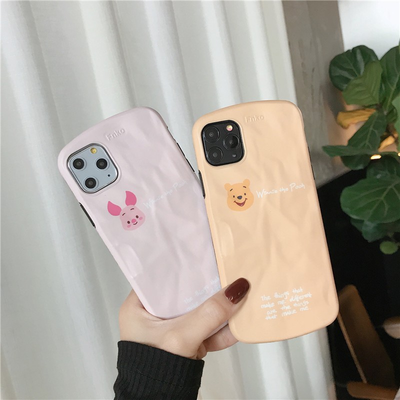 Winnie-the-Pooh crumpled paper-look iPhone case