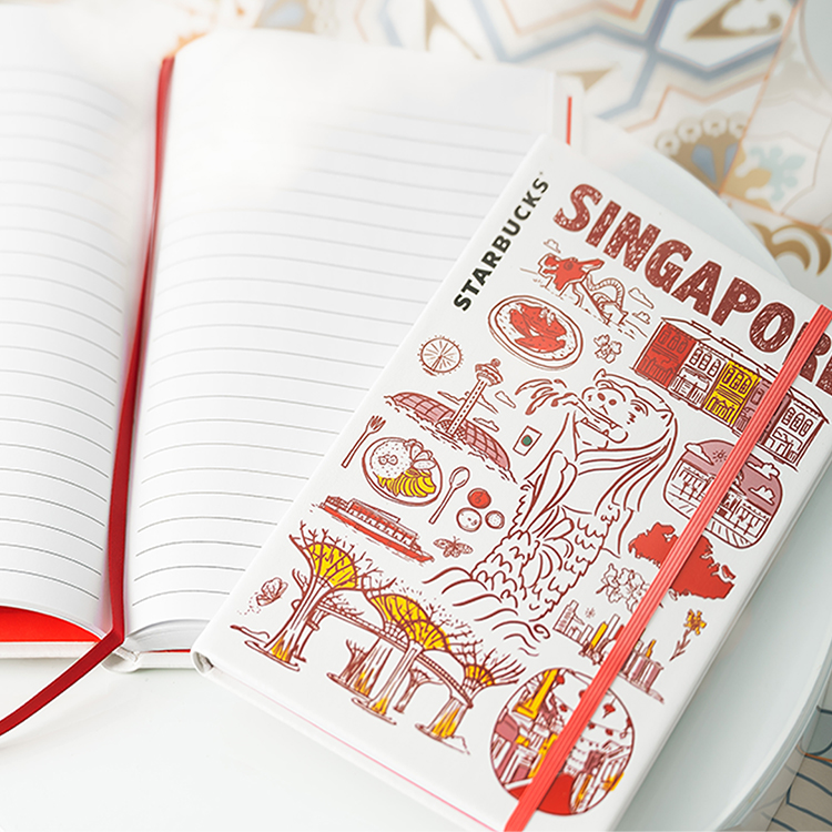 Starbucks Singapore notebook