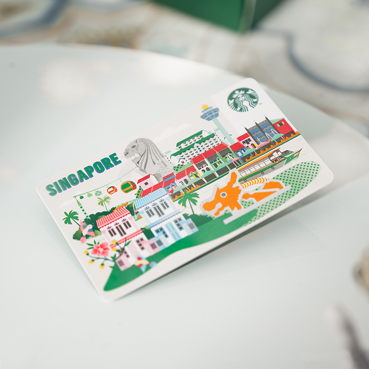 cheers to Singapore Starbucks Card