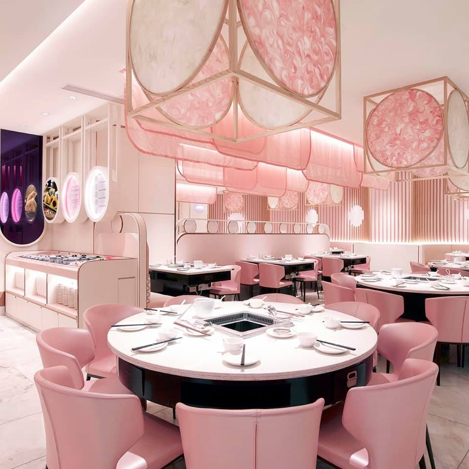 Beauty in a Pot kinex pink interior