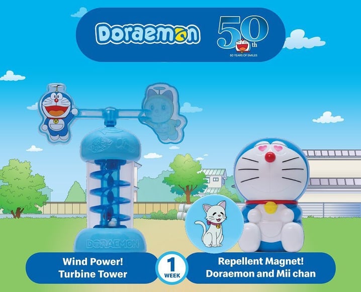 Doraemon Happy Meal Toys At McDonald's Singapore In 2023