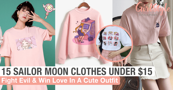 15 Sailor Moon Clothing Items Under $15 You Can Shop Online In Singapore