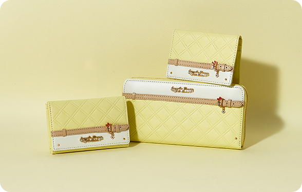 Samantha Thavasa doraemon wallets in yellow