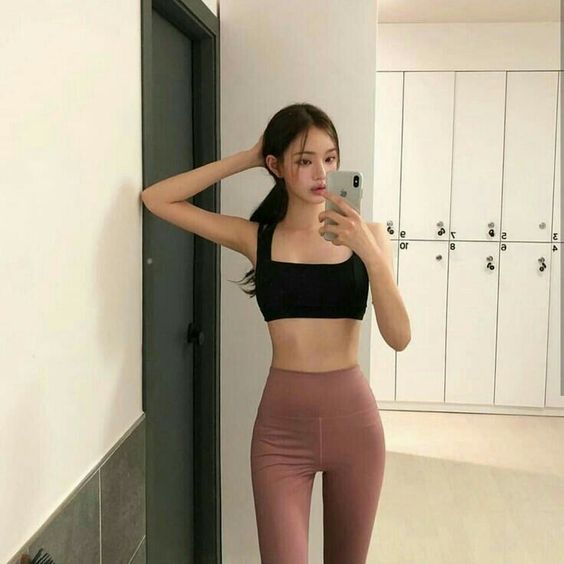 Exercising outfit