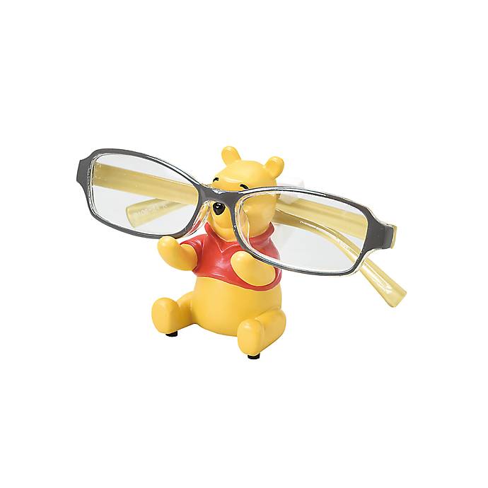 Winnie-the-Pooh holding glasses