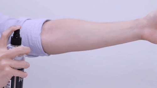 Printing tattoo on arm