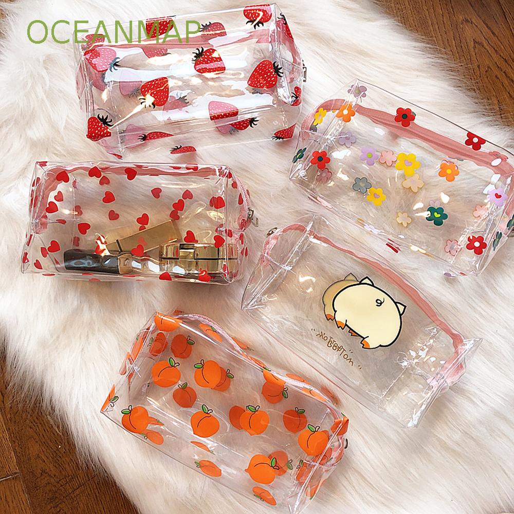 Waterproof makeup pouch