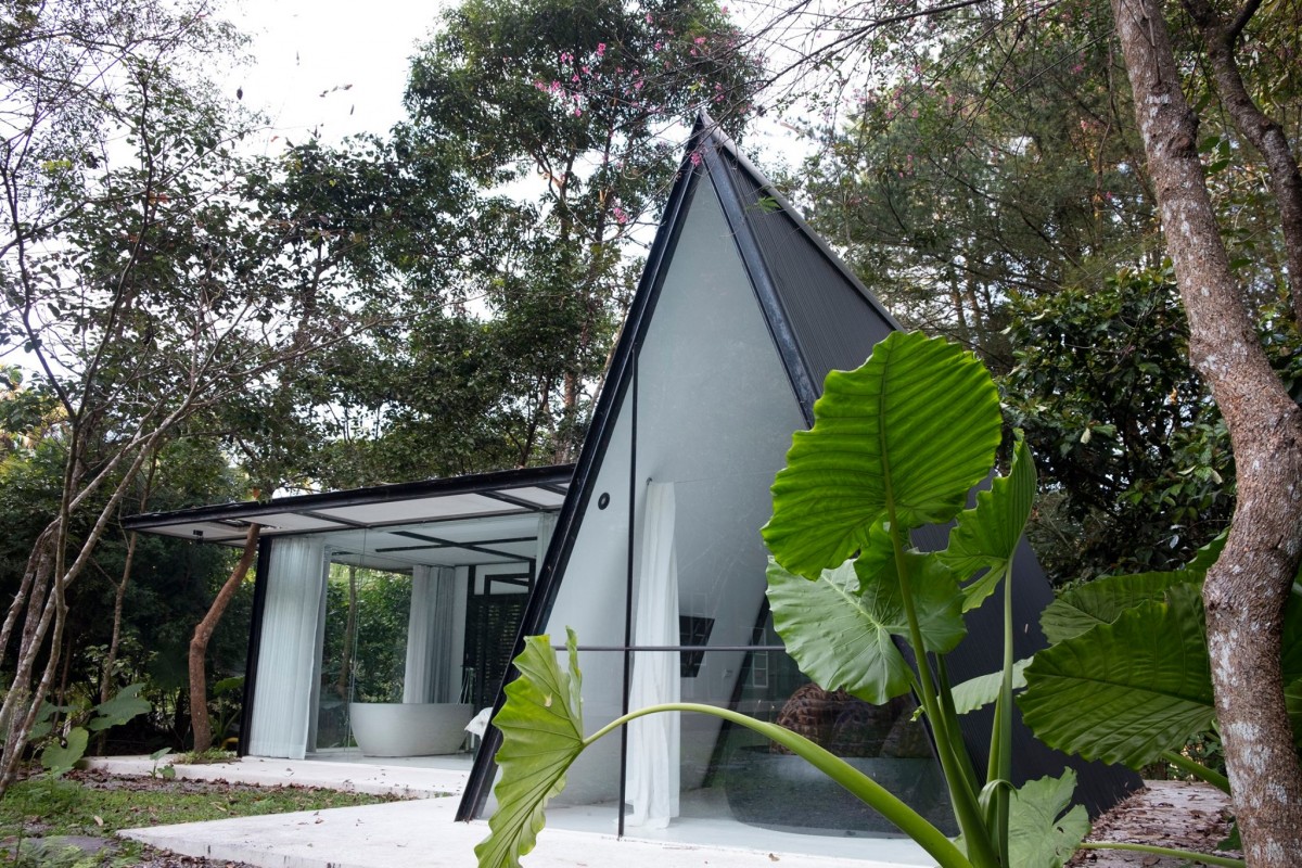 triangle hotel rooms at nine trees forest house La Felicità 九樹森林 i
