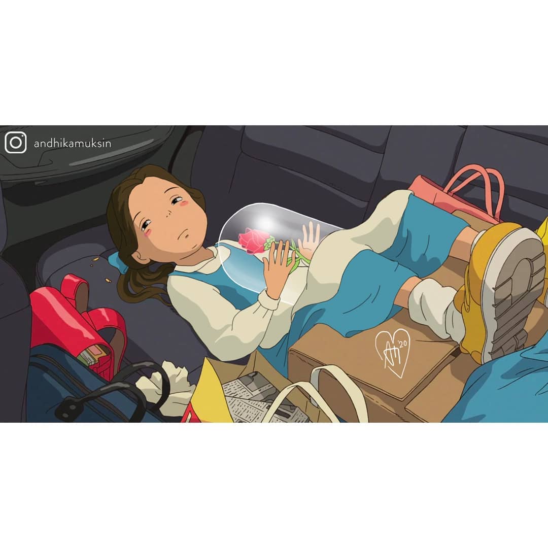 Beauty & The Beast X Spirited Away illustration