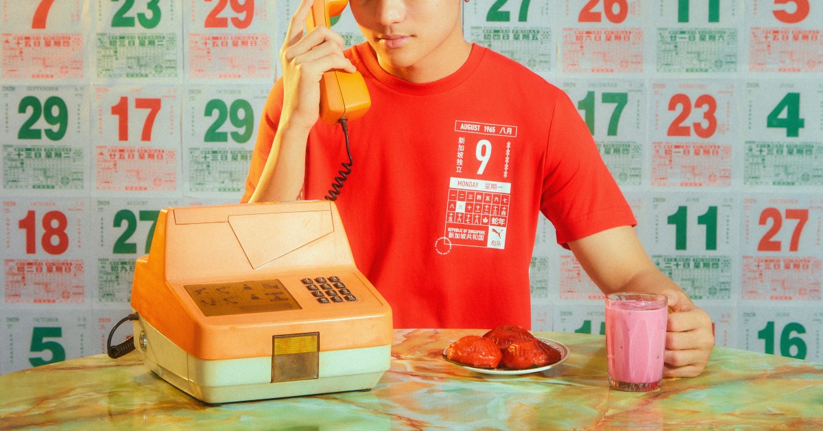 Red calendar shirt