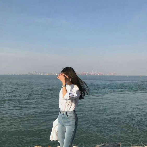 Girl at the beach