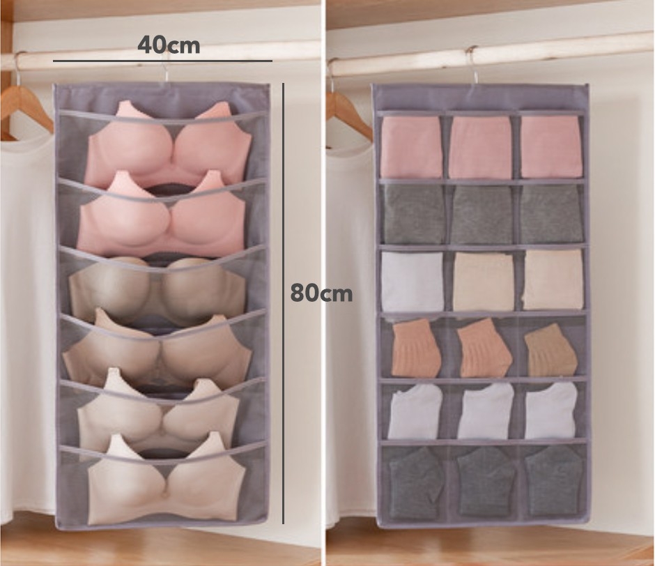 Bra hanging pocket case Singapore