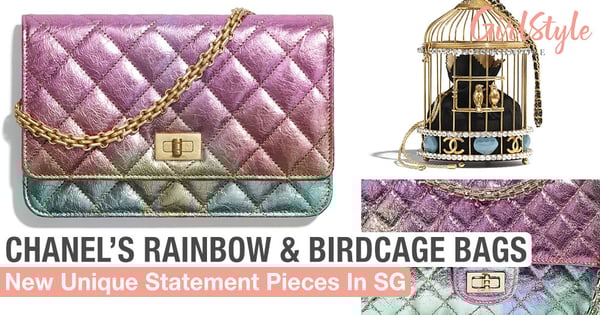 Chanel’s New Collection Includes An Iridescent Rainbow Handbag & Exquisite Birdcage Evening Bag