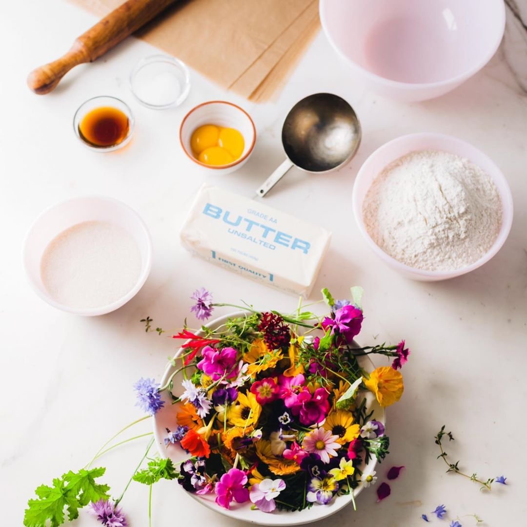 How To Make Edible Flower Cookies Easy 4Step Recipe