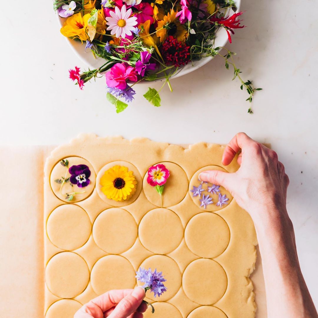 Floral cookie recipe