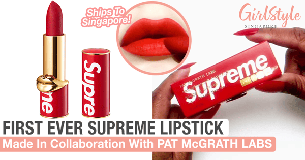 New Supreme X PAT McGRATH LABS Lipstick Is Coming Soon And It Ships To Singapore