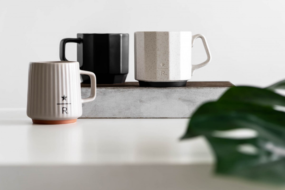 Starbucks Monochrome mugs