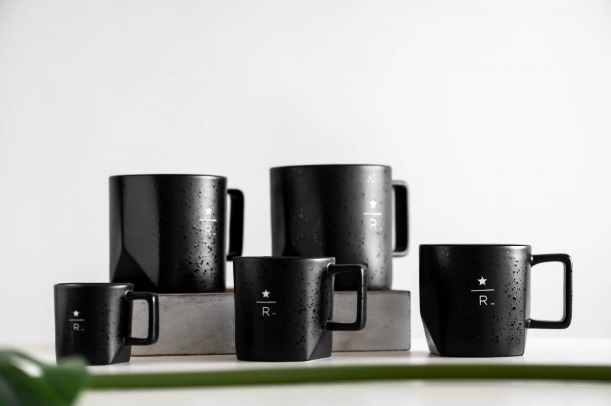 Starbucks black mugs
