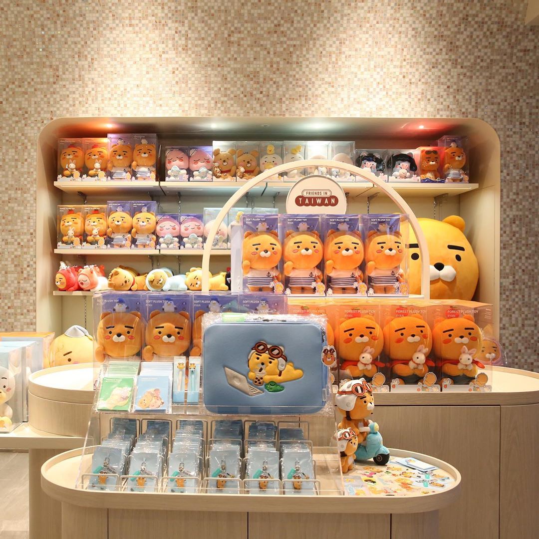 KAKAO FRIENDS store Taipei Taiwan