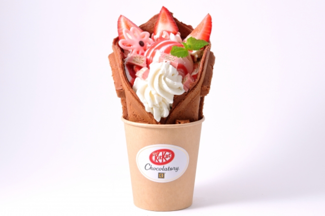 kitkat waffles at KitKat Chocolatory store at Miyashita Park Shibuya
