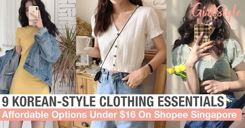 korean fashion shopee