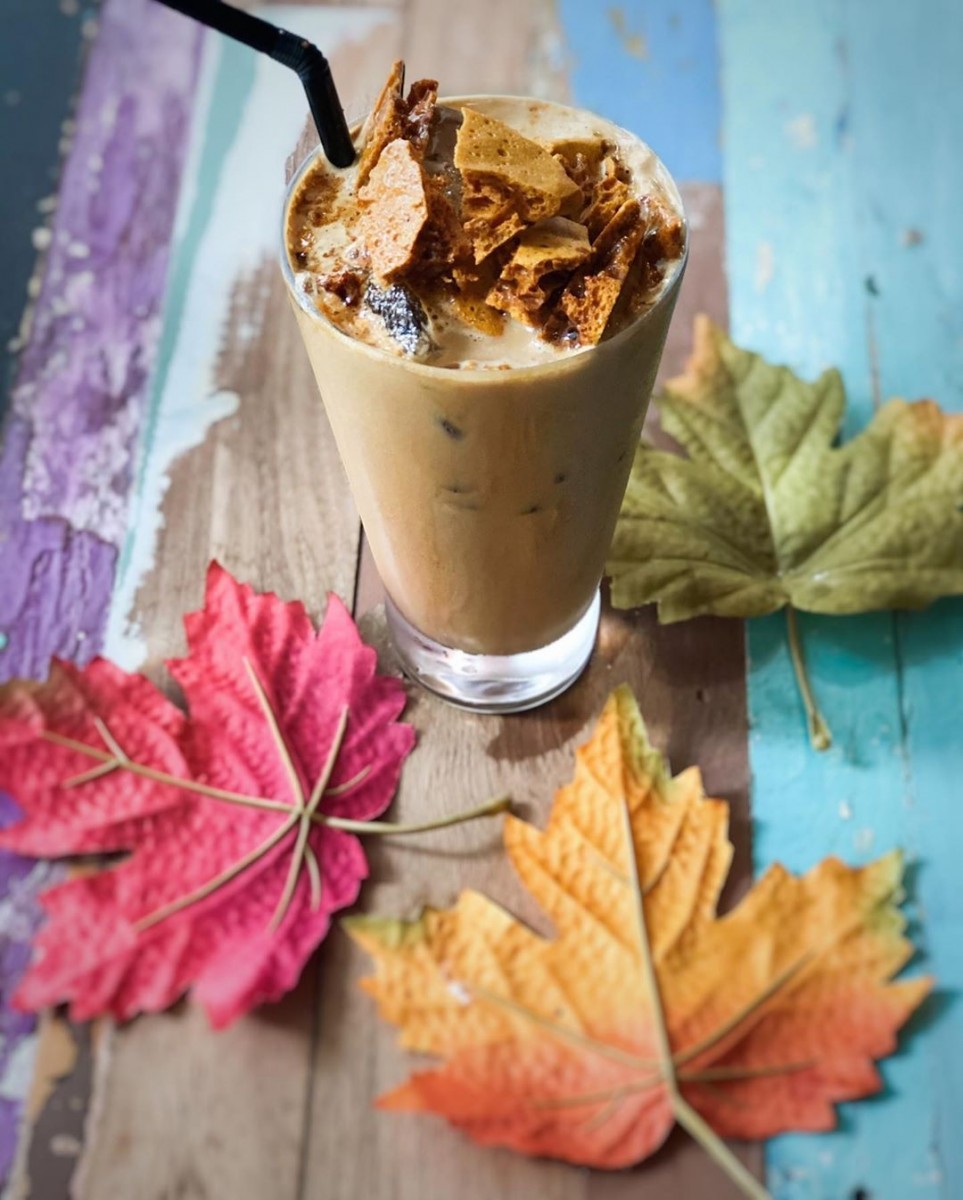 Kreams Krafthouse Singapore dalgona latte coffee