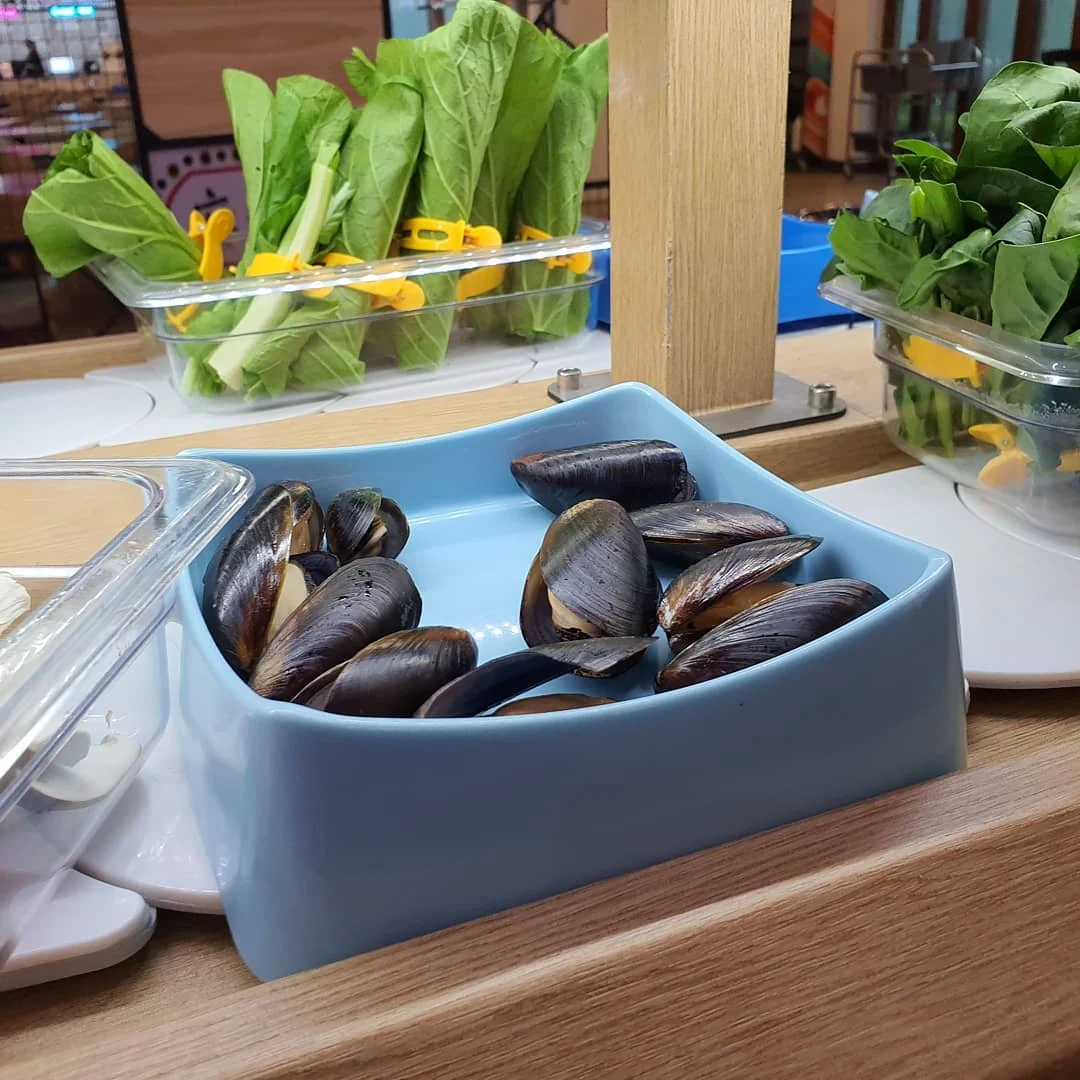 Ma Ma Spin Pot garden conveyor belt hot pot Singapore