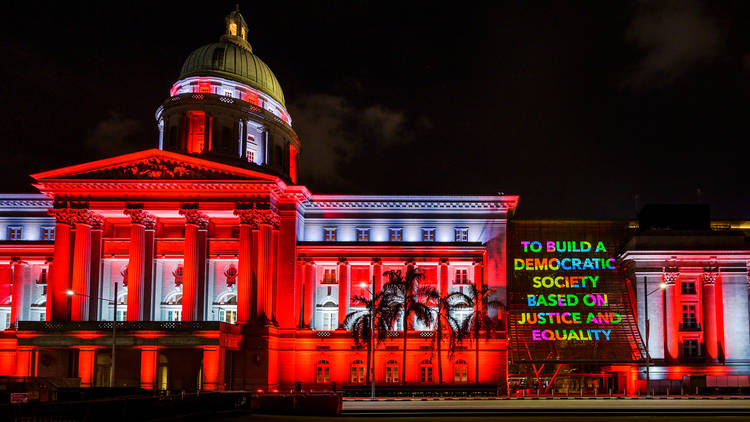 National Day light up Singapore August 2020