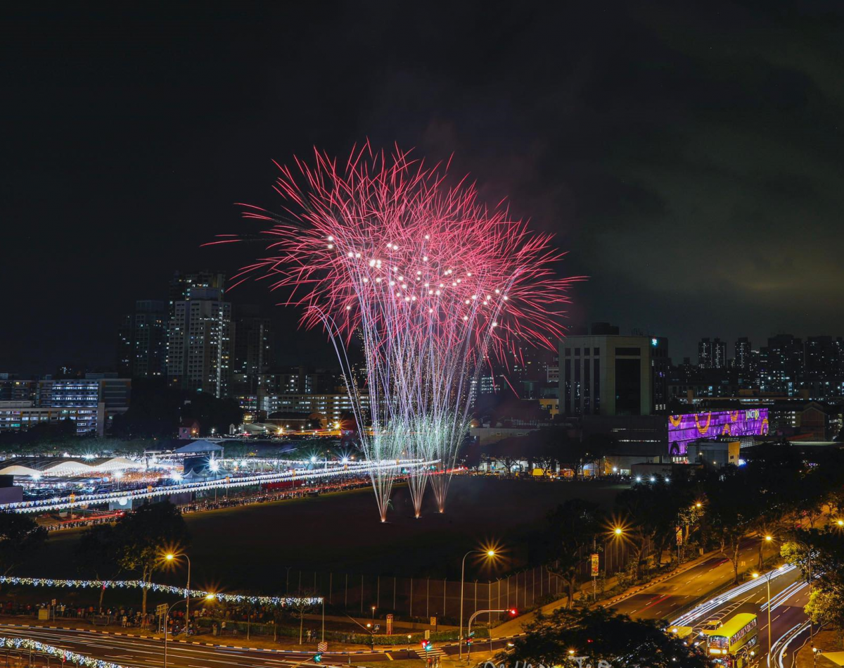 National Day fireworks Singapore 2020