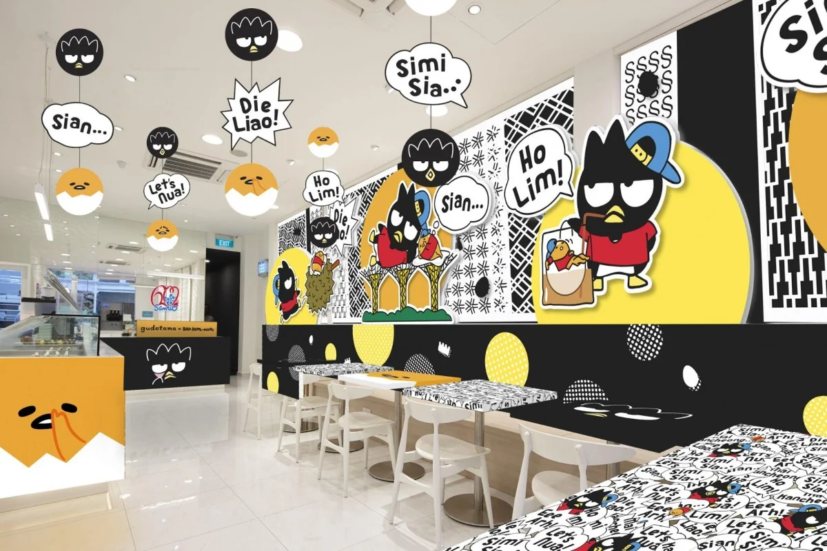 Gudetama x Bad Badtz-Maru cafe Singapore 2020