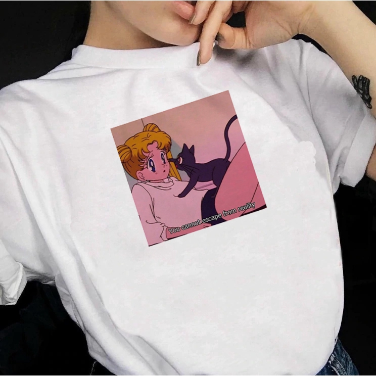 Sailor Moon We Cannot Escape From Reality t-shirt