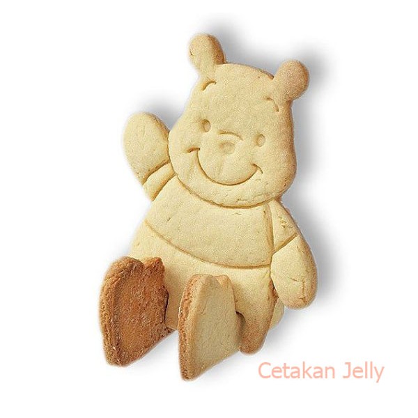 Winnie-the-Pooh upright sitting cookie